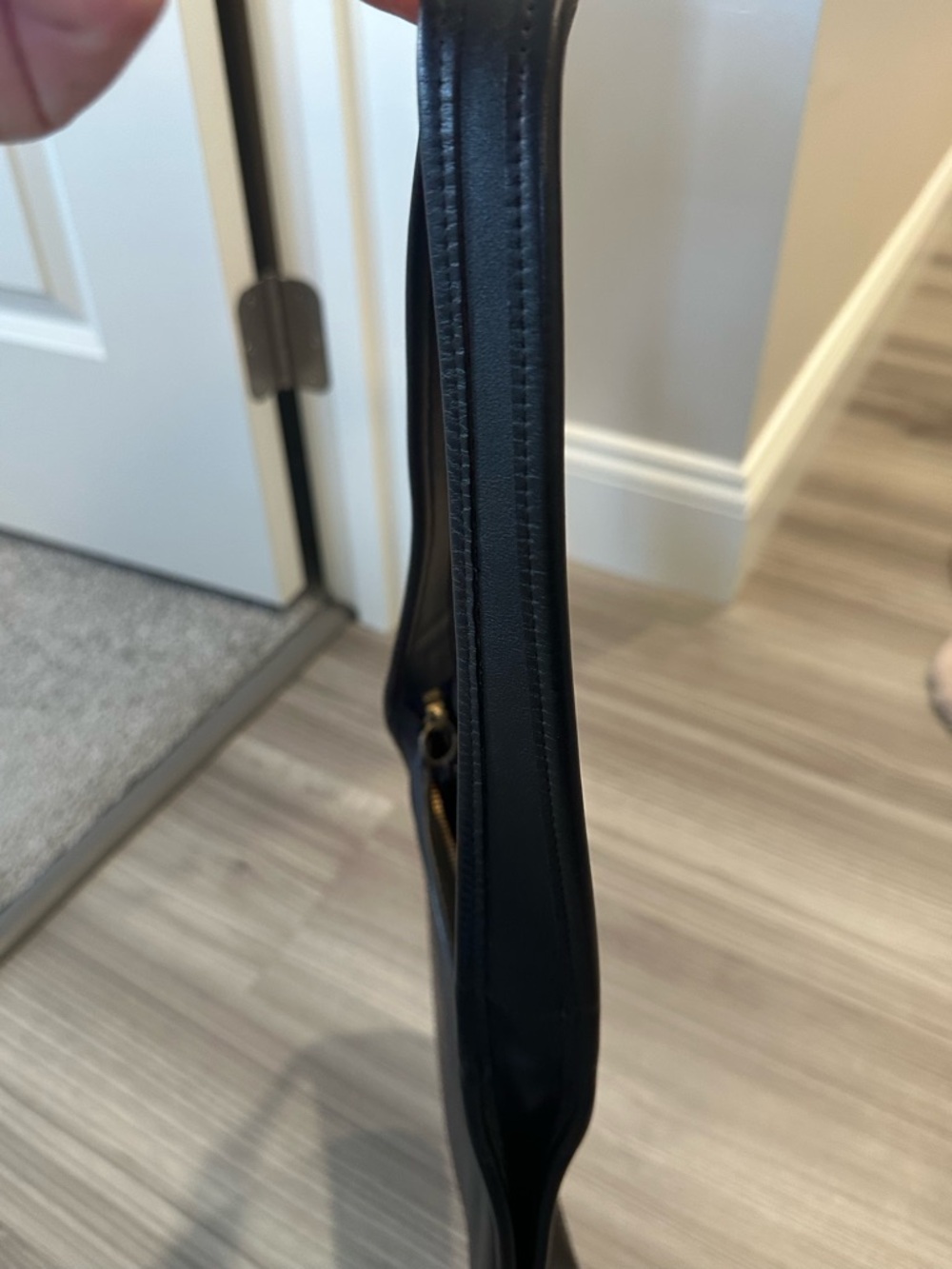 Coach Black Leather Vintage Mini Ergo - Picture 11 of 11